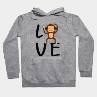 Monkey - Love Monkey Hoodie